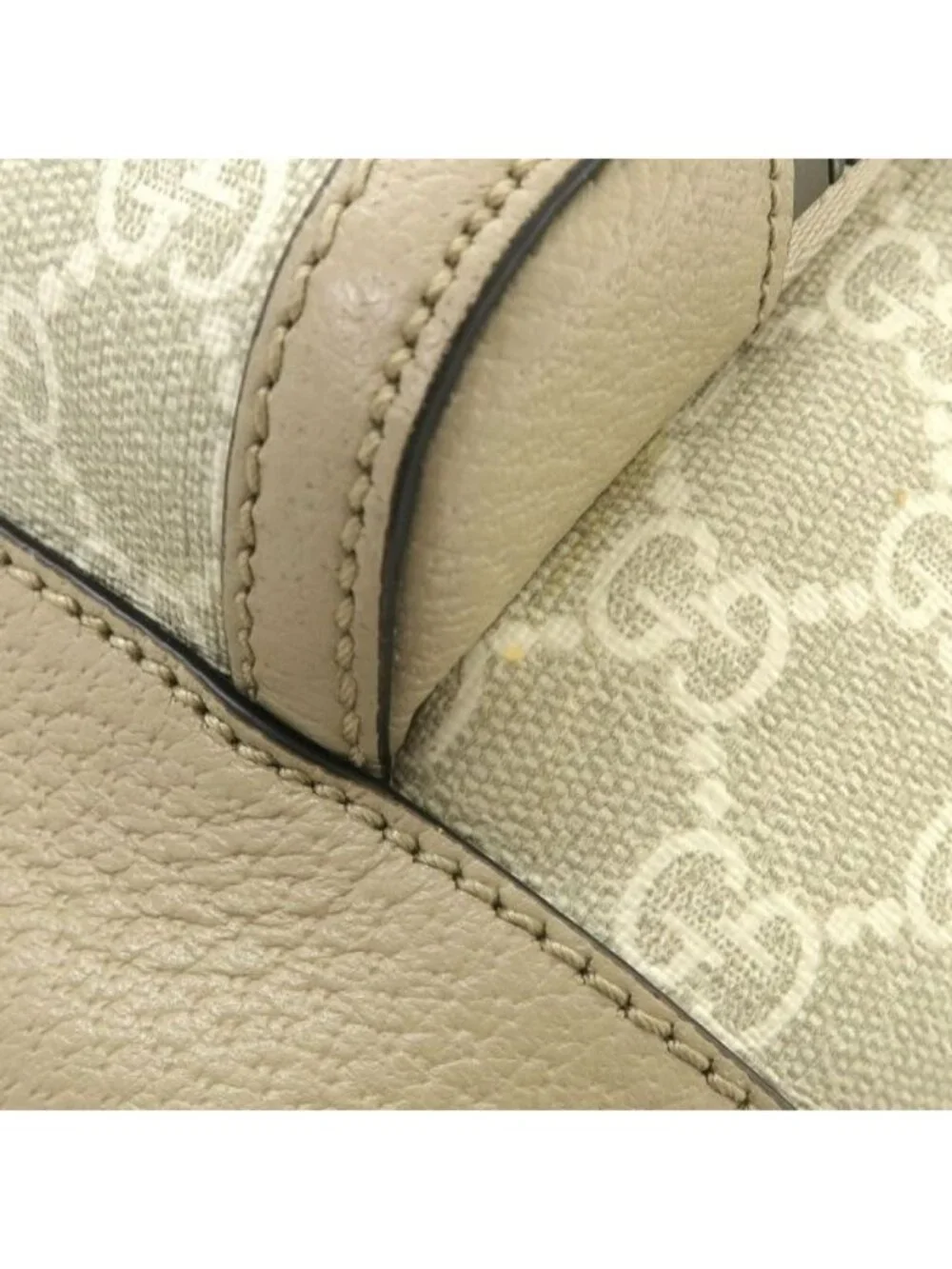 Gucci Interlocking Backpack Beige